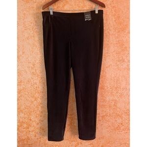 DASH Knit Black Corduroy Pull On Pants size PL